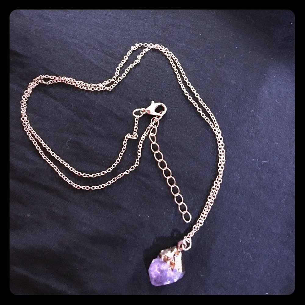 Purple quartz’s necklace!